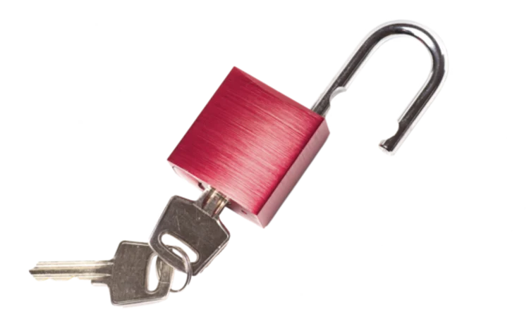 unlock-padlock-keys