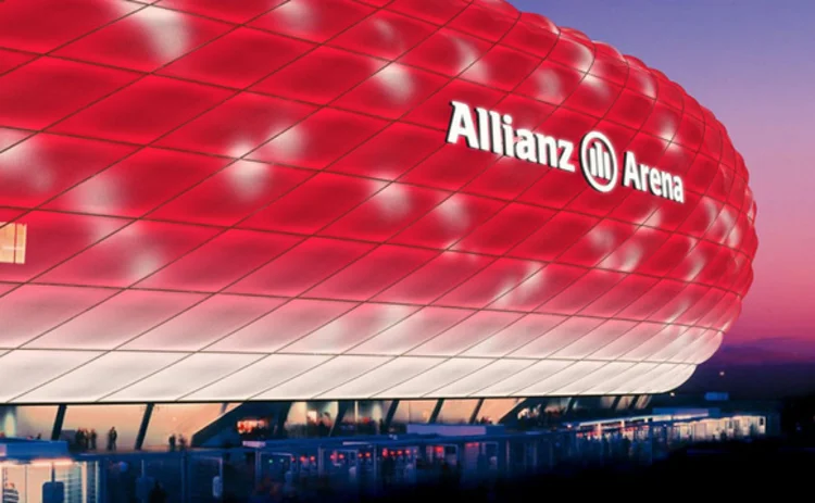 Allianz Arena lighting