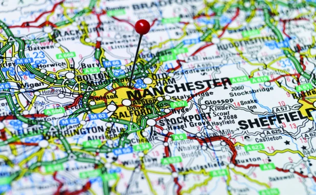 Manchester map