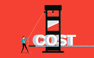 Cutting costs_concept