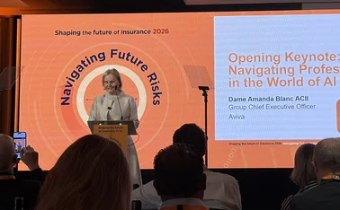 Amanda Blanc at CII conference