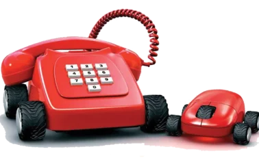 direct line phone and mouse
