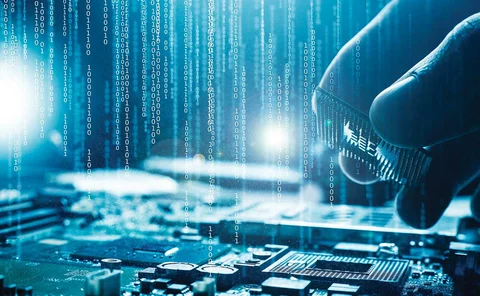 Computer chip binary