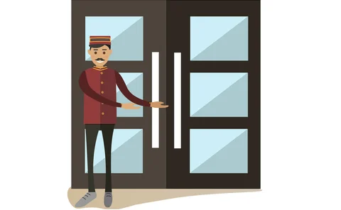 hotel doorman