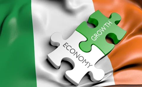 Irish flag and jigsaw - economy