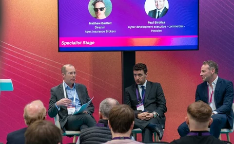 Emmanuel Kenning, Paul Birbilas and Matthew Bartlestt at Broker Expo 2026