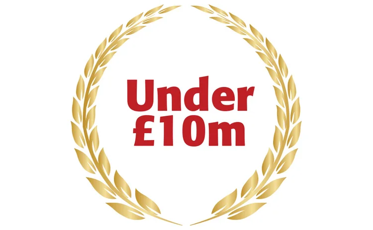Top 50 under £10m