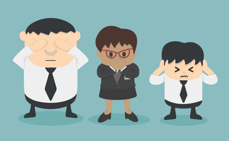 see no evil, say no evil, hear no evil