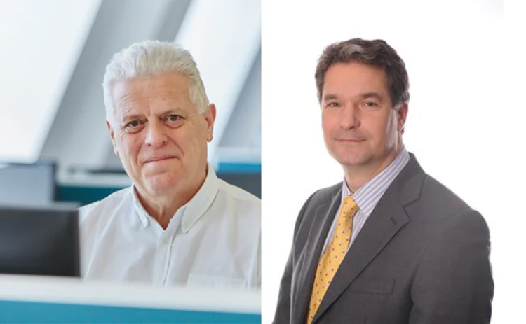 Howard Lickens and Mike Edgeley