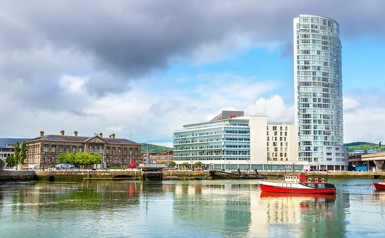 Commercial property in Belfast by River Lagan