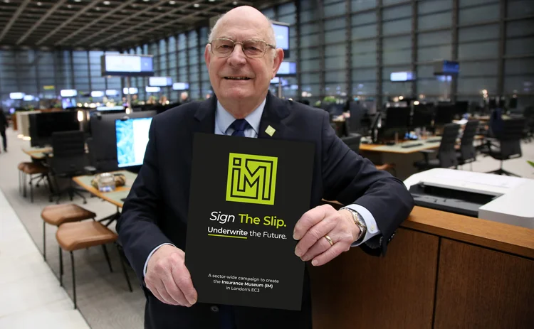 Reg Brown, chairman of the Insurance Museum