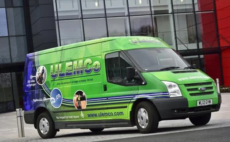 ULEMCo hybrid hydrogen diesel van