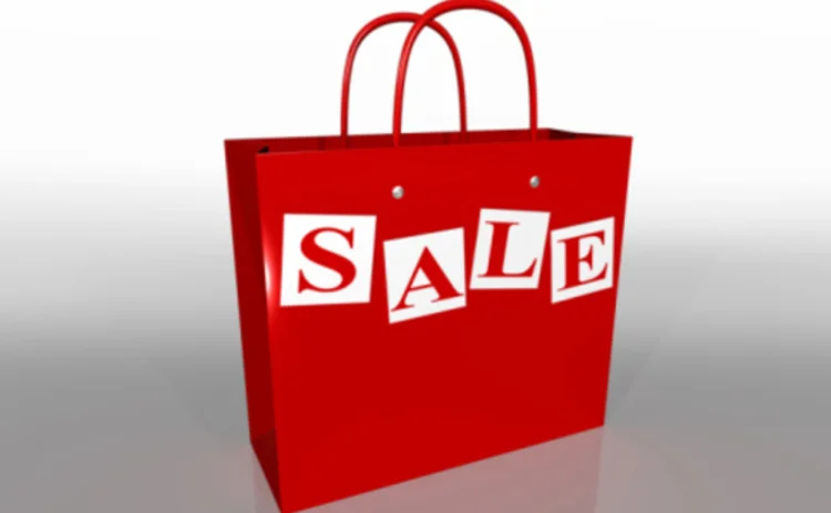 Sales online and in the shops