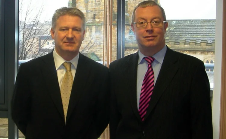 Nick Potts (left) and Mike Hutton NMJ Insurance Brokers