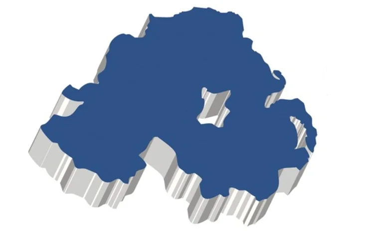 Northern Ireland 3D map