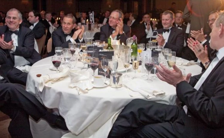 Claims Club Dinner Clapping