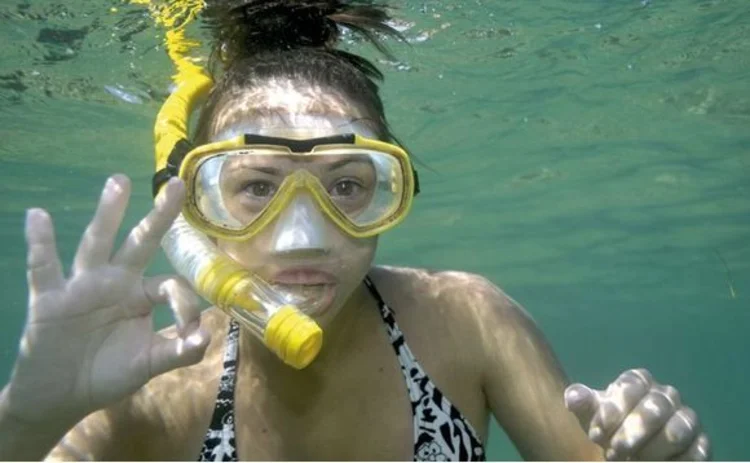snorkelling
