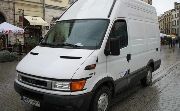 A white van